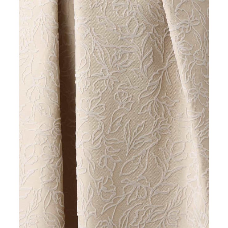 フロッキープリントタックスカート | OFUON | 詳細画像48 