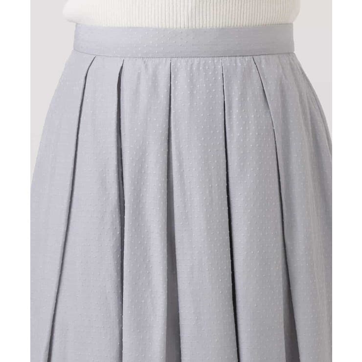 ドットジャガードフレアースカート/UVカット/洗える | OFUON | 詳細画像19 