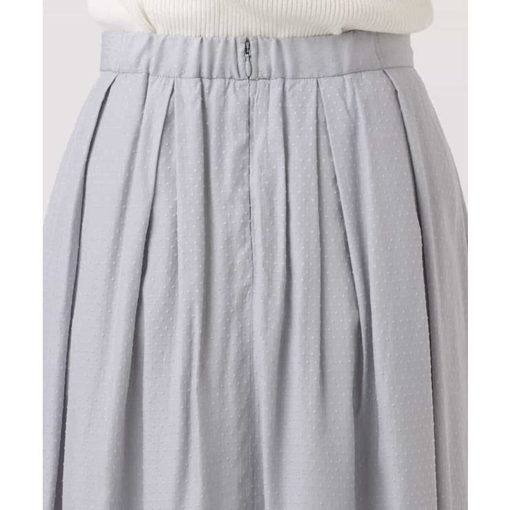 ドットジャガードフレアースカート/UVカット/洗える | OFUON | 詳細画像20 