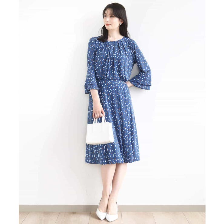 総柄フレアースカート/洗える/WEB限定サイズあり | OFUON | 詳細画像11 