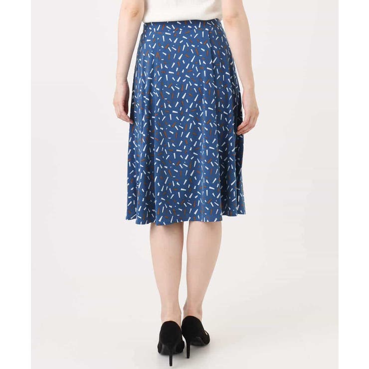 総柄フレアースカート/洗える/WEB限定サイズあり | OFUON | 詳細画像19 