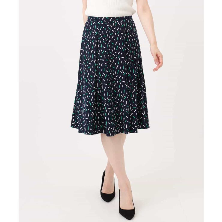 総柄フレアースカート/洗える/WEB限定サイズあり | OFUON | 詳細画像23 