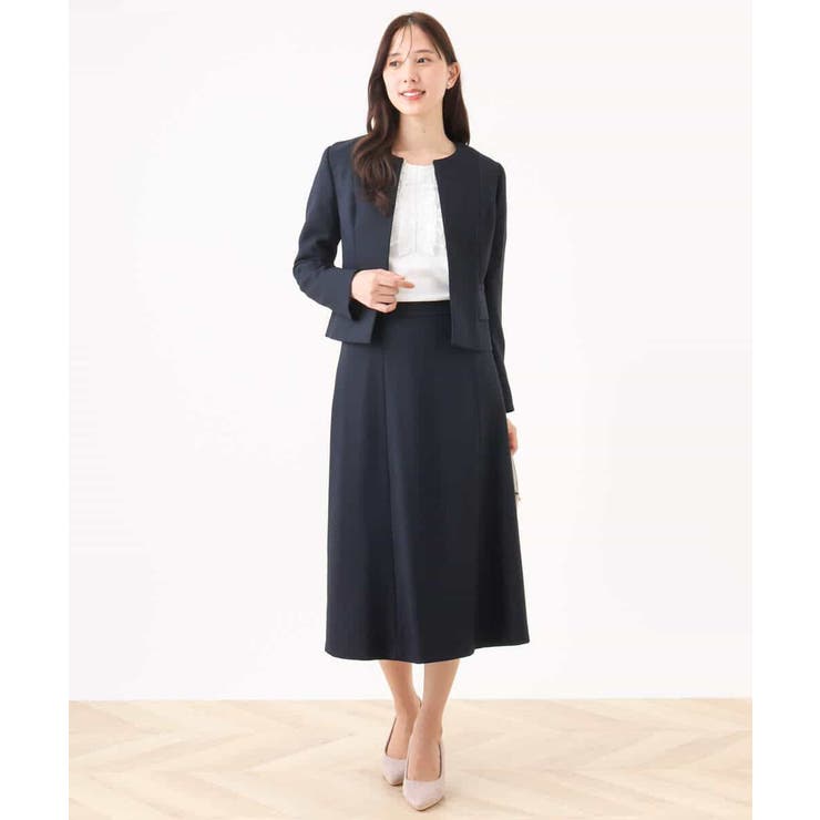 [セットアップ対応]タックディティールスカート/洗える/WEB限定サイズあり | OFUON | 詳細画像37 