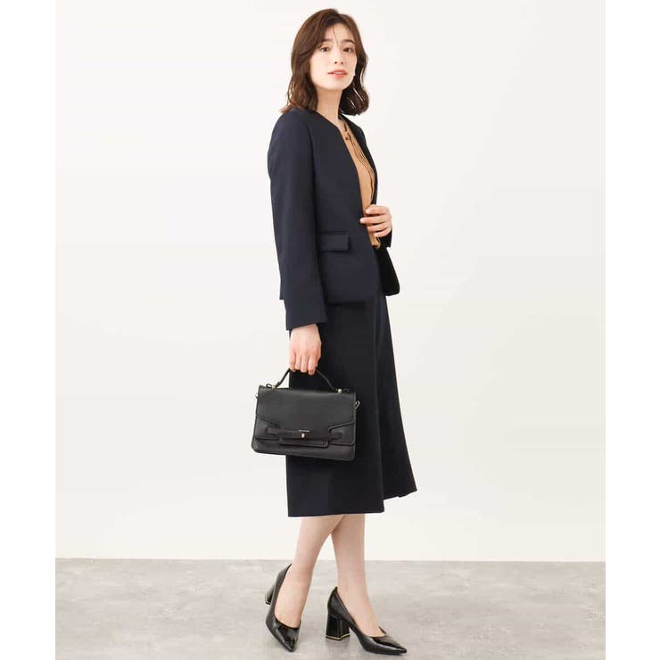 [セットアップ対応]タックディティールスカート/洗える | OFUON | 詳細画像15 