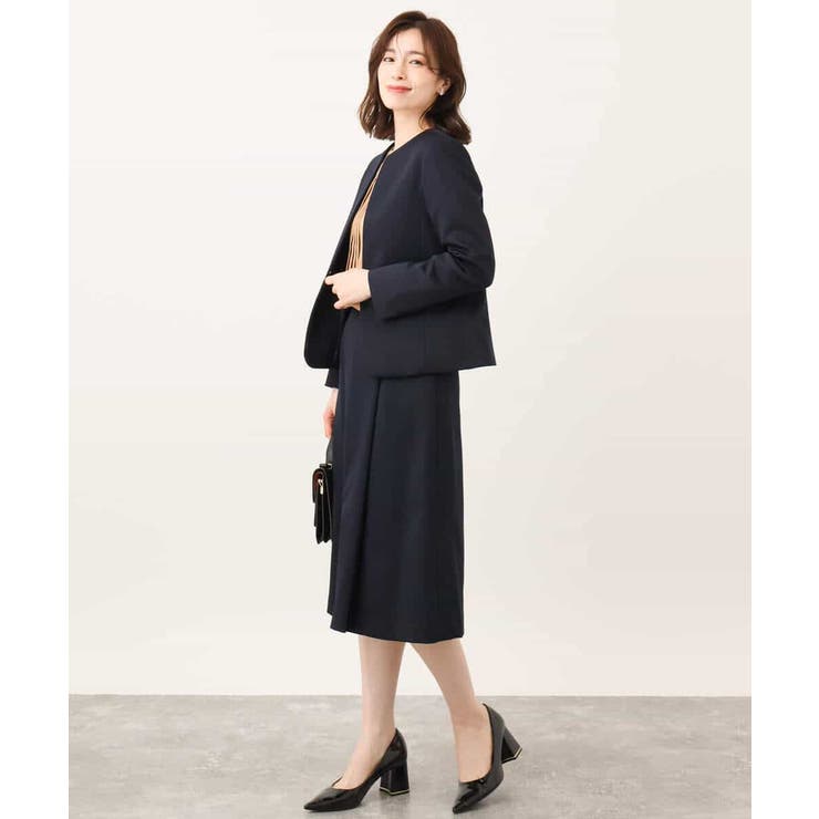 [セットアップ対応]タックディティールスカート/洗える | OFUON | 詳細画像16 