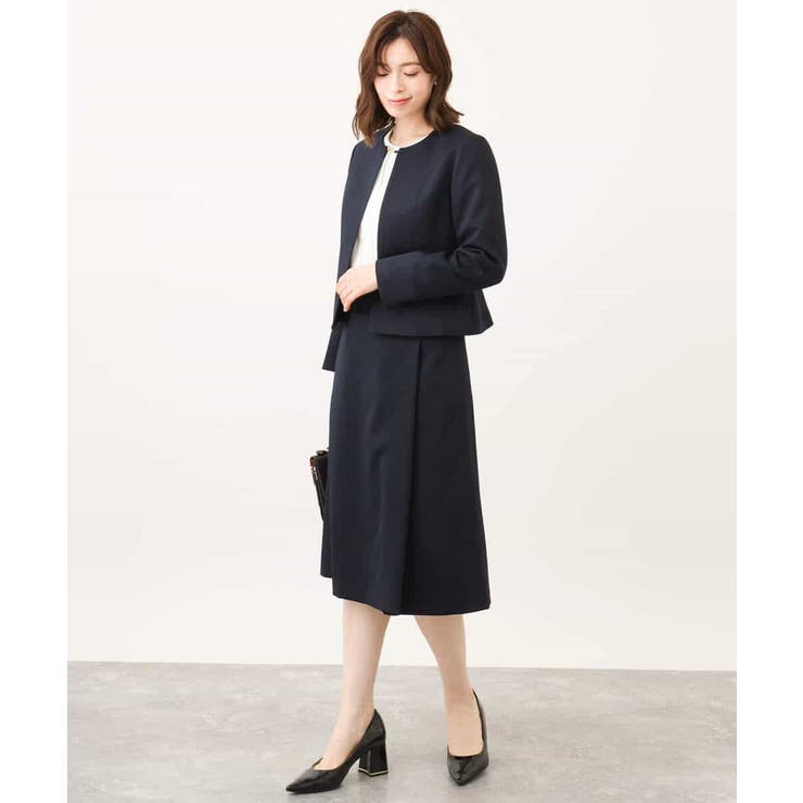 [セットアップ対応]タックディティールスカート/洗える | OFUON | 詳細画像18 