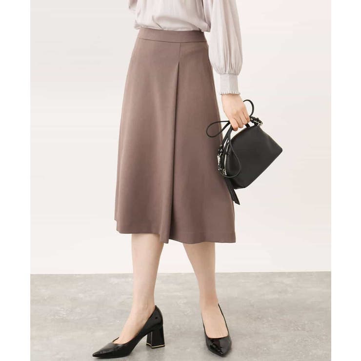 [セットアップ対応]タックディティールスカート/洗える | OFUON | 詳細画像22 