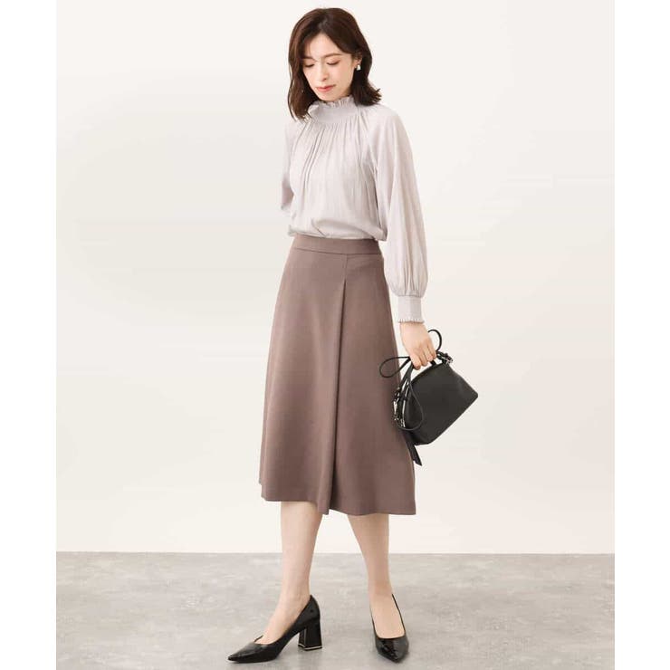 [セットアップ対応]タックディティールスカート/洗える | OFUON | 詳細画像25 