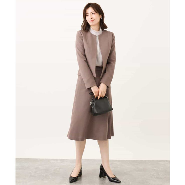 [セットアップ対応]タックディティールスカート/洗える | OFUON | 詳細画像27 