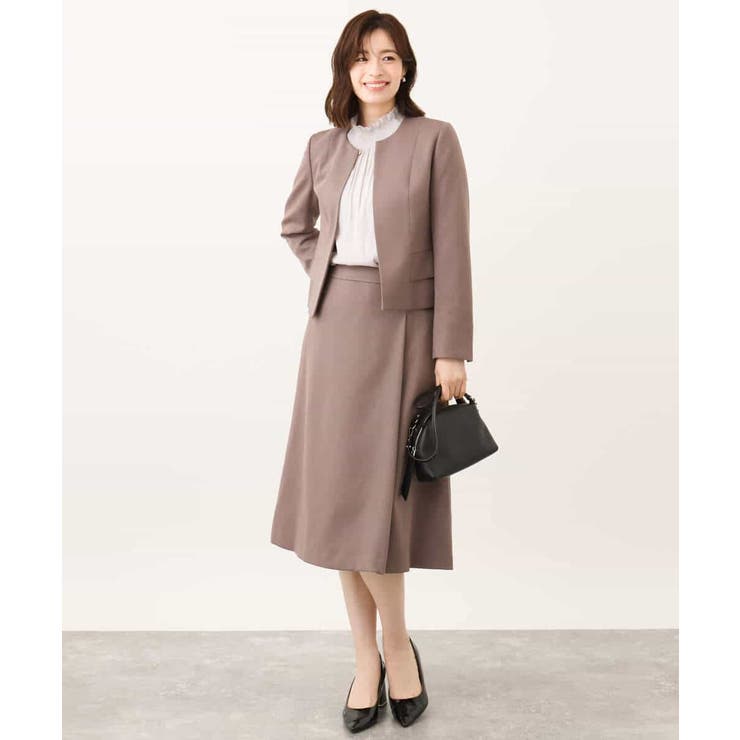 [セットアップ対応]タックディティールスカート/洗える | OFUON | 詳細画像28 