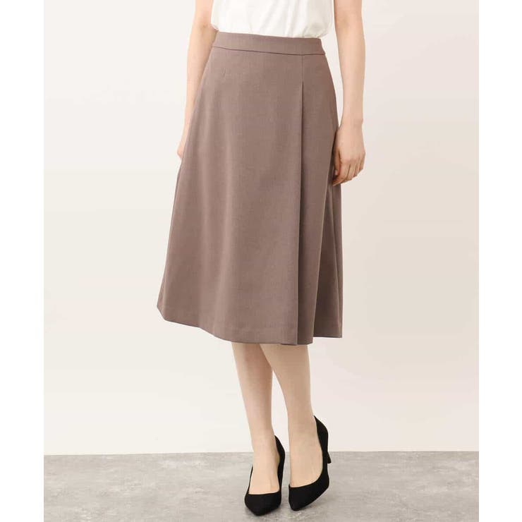 [セットアップ対応]タックディティールスカート/洗える | OFUON | 詳細画像32 