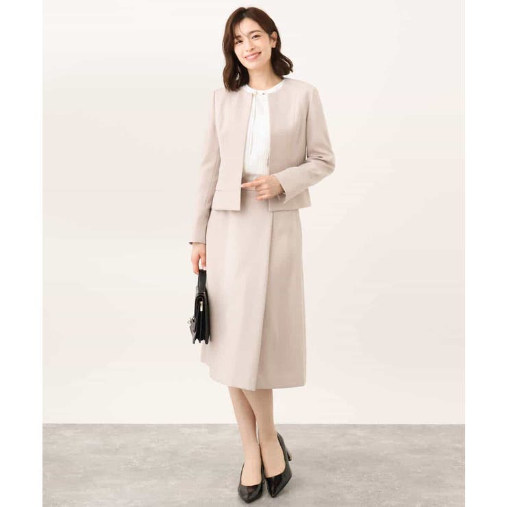 [セットアップ対応]タックディティールスカート/洗える | OFUON | 詳細画像6 