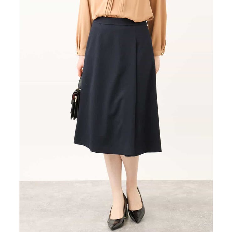 [セットアップ対応]タックディティールスカート/洗える | OFUON | 詳細画像9 