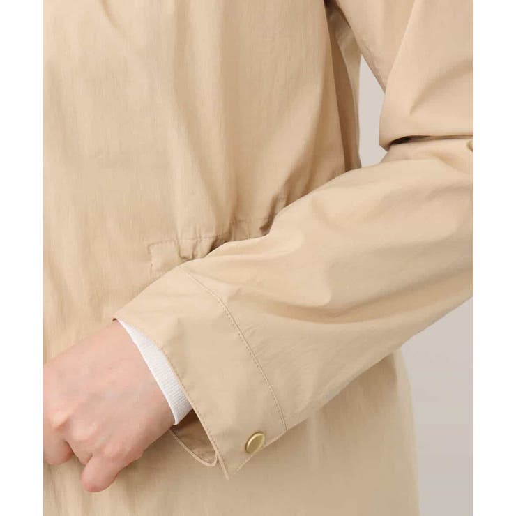 ナイロンストレッチノーカラーブルゾン/洗える/WEB限定サイズあり | OFUON | 詳細画像25 