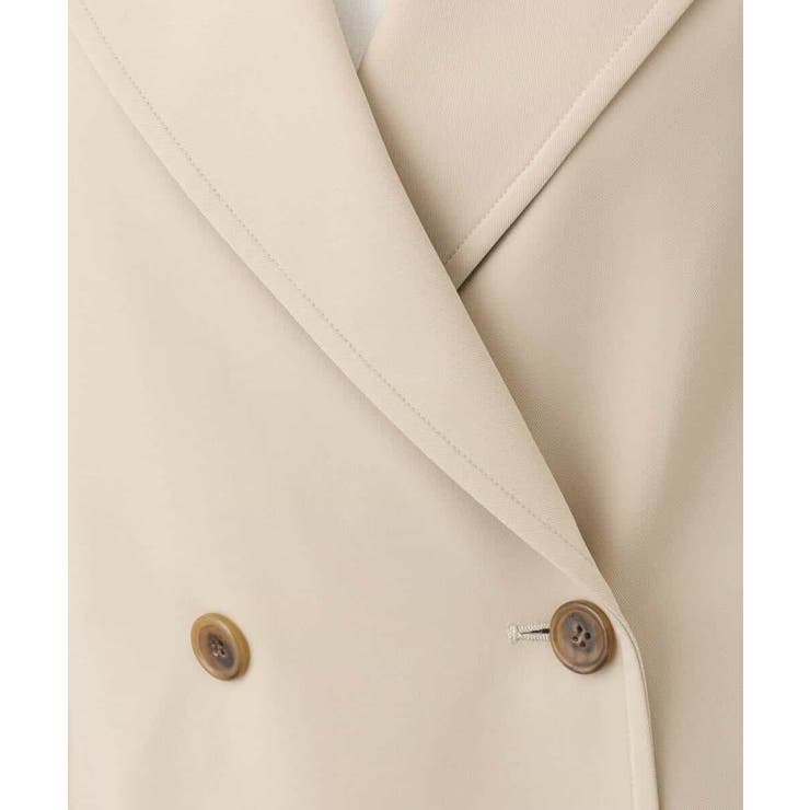 ショート丈ツイルトレンチコート/洗える/WEB限定サイズあり | OFUON | 詳細画像28 