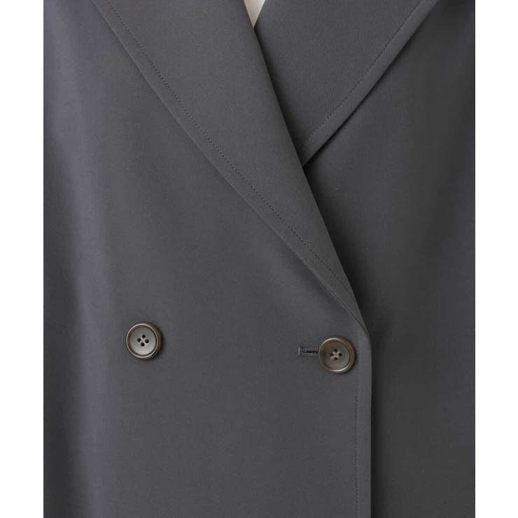 ショート丈ツイルトレンチコート/洗える/WEB限定サイズあり | OFUON | 詳細画像31 