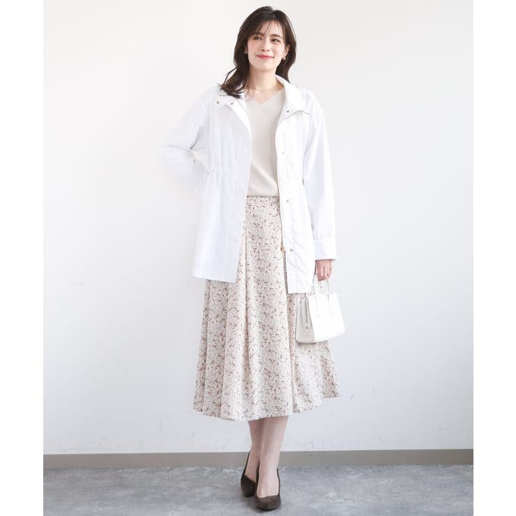 スタンドカラーライトブルゾン/洗える/WEB限定サイズあり | OFUON | 詳細画像10 