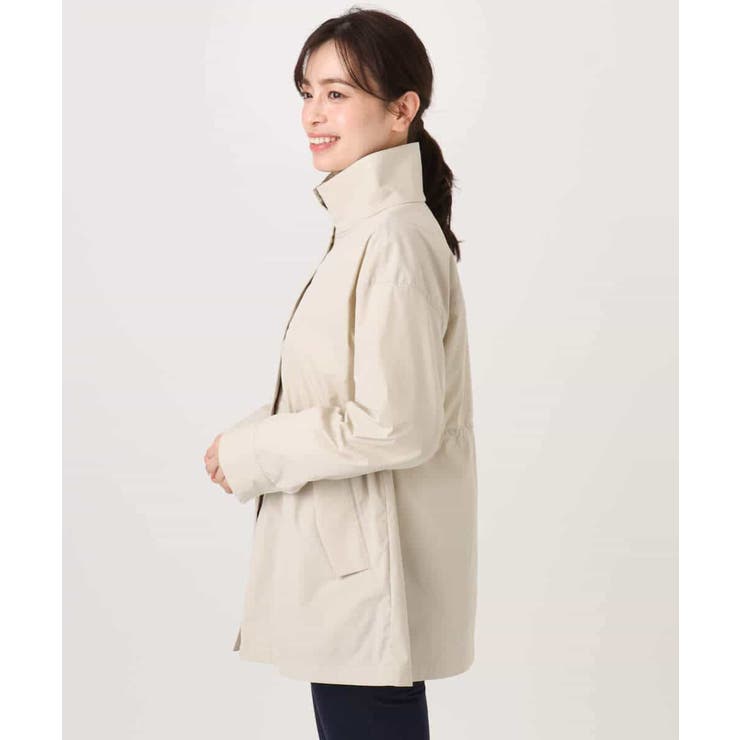 スタンドカラーライトブルゾン/洗える/WEB限定サイズあり | OFUON | 詳細画像18 