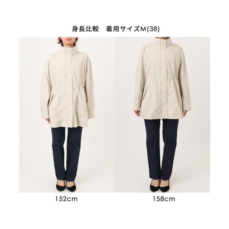 スタンドカラーライトブルゾン/洗える/WEB限定サイズあり | OFUON | 詳細画像33 