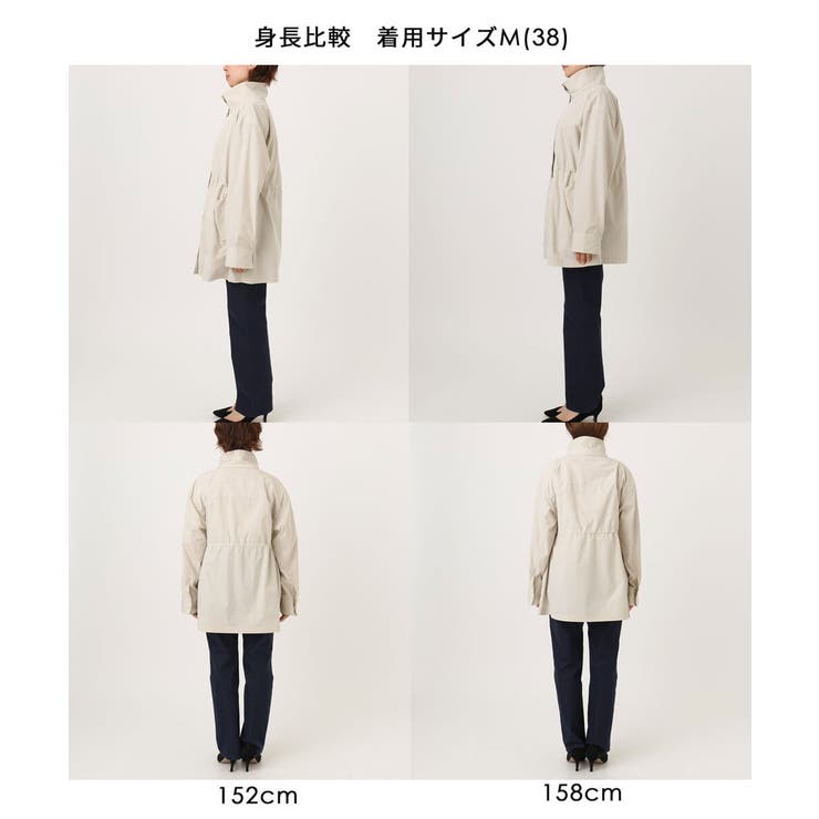 スタンドカラーライトブルゾン/洗える/WEB限定サイズあり | OFUON | 詳細画像34 