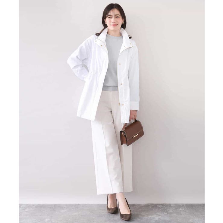 スタンドカラーライトブルゾン/洗える/WEB限定サイズあり | OFUON | 詳細画像7 