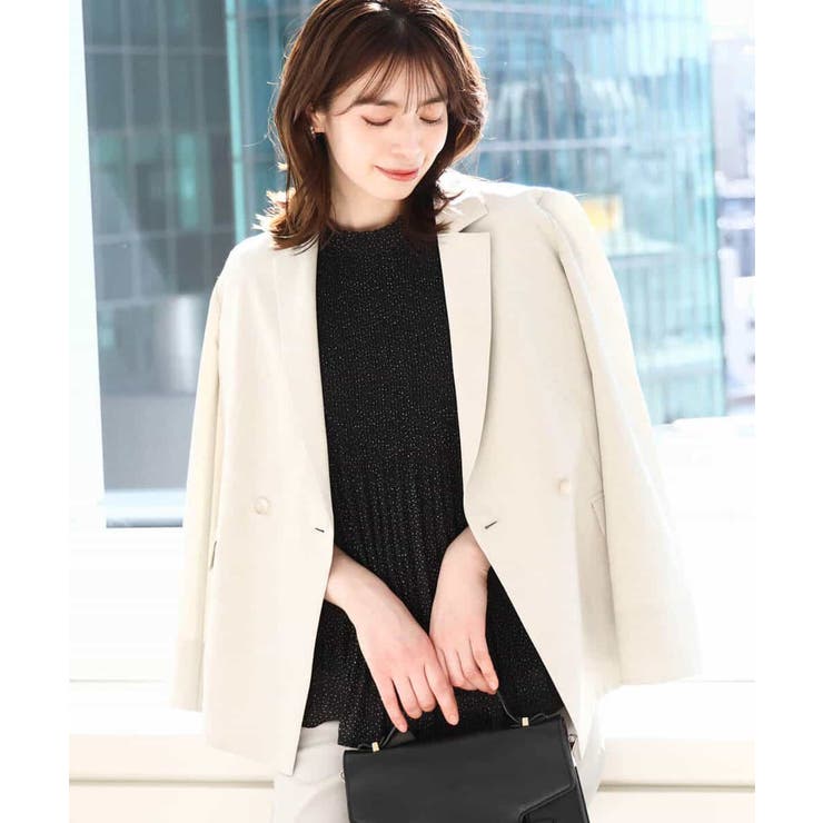 ダブルブレストジャケット/洗える/WEB限定サイズあり | OFUON | 詳細画像13 