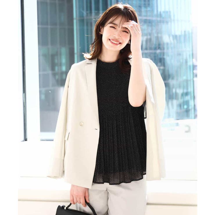 ダブルブレストジャケット/洗える/WEB限定サイズあり | OFUON | 詳細画像14 