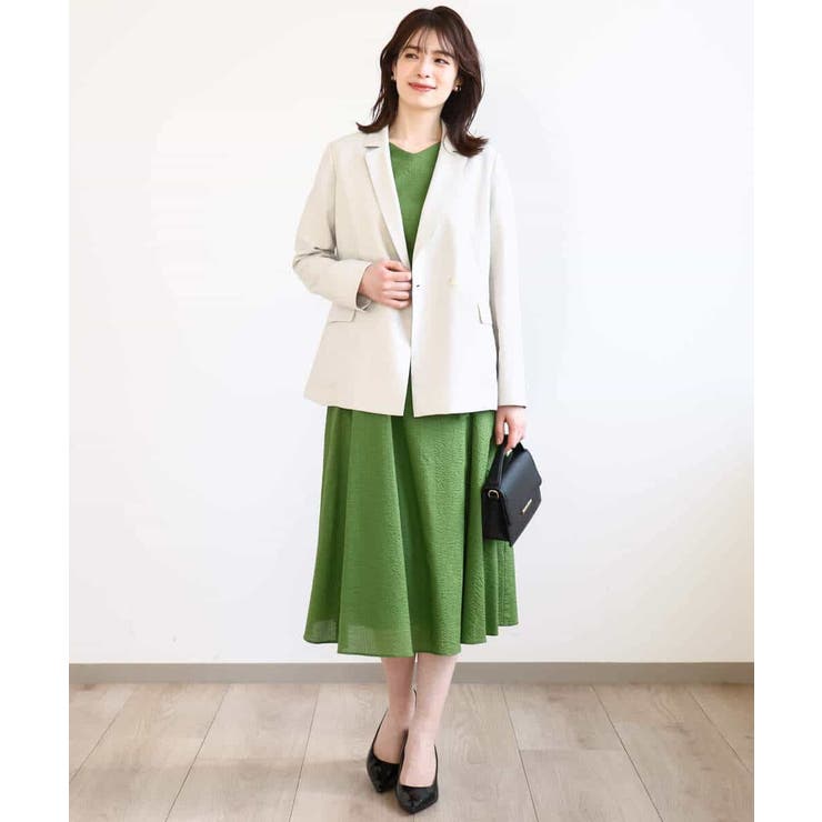 ダブルブレストジャケット/洗える/WEB限定サイズあり | OFUON | 詳細画像17 