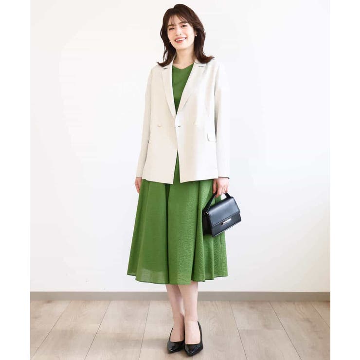 ダブルブレストジャケット/洗える/WEB限定サイズあり | OFUON | 詳細画像18 