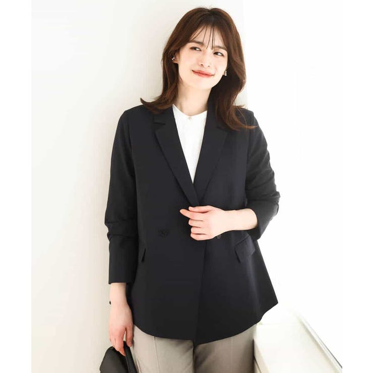 ダブルブレストジャケット/洗える/WEB限定サイズあり | OFUON | 詳細画像2 