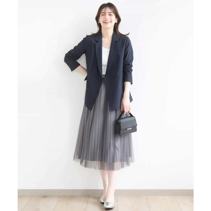 ダブルブレストジャケット/洗える/WEB限定サイズあり | OFUON | 詳細画像21 