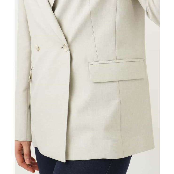 ダブルブレストジャケット/洗える/WEB限定サイズあり | OFUON | 詳細画像29 