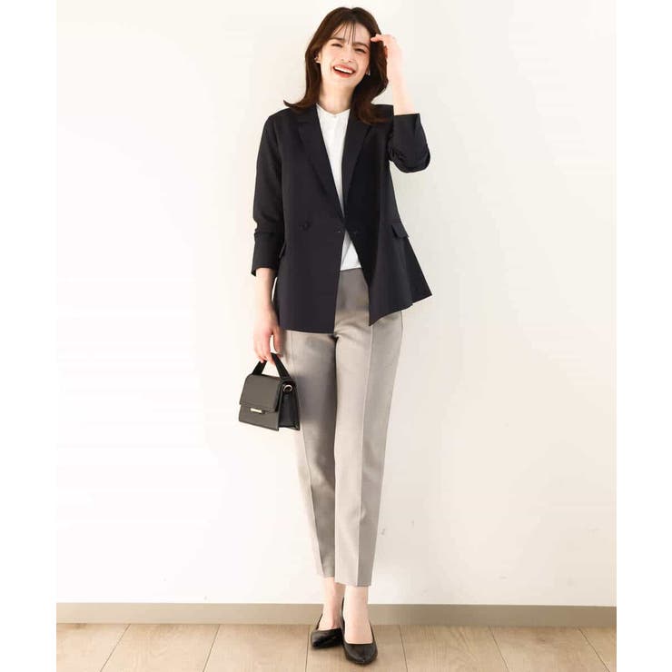 ダブルブレストジャケット/洗える/WEB限定サイズあり | OFUON | 詳細画像8 