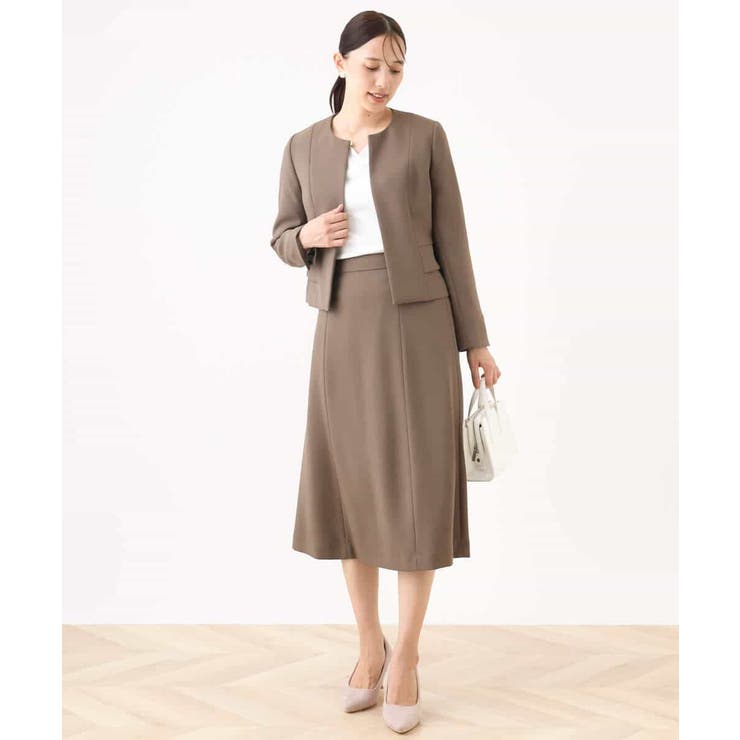 ハートネックコットンカットソー/洗える/WEB限定サイズあり | OFUON | 詳細画像14 