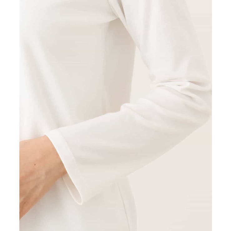 ハートネックコットンカットソー/洗える/WEB限定サイズあり | OFUON | 詳細画像27 