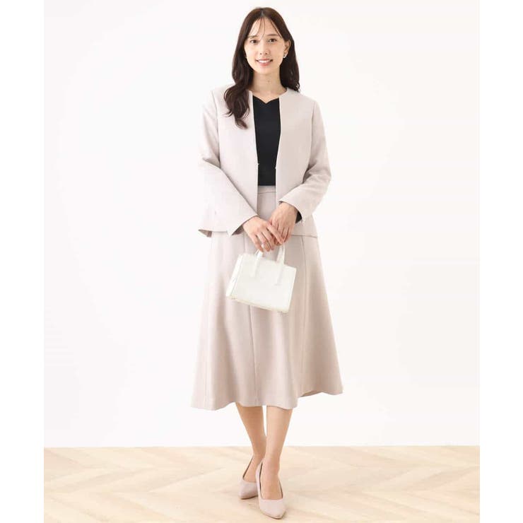 ハートネックコットンカットソー/洗える/WEB限定サイズあり | OFUON | 詳細画像6 