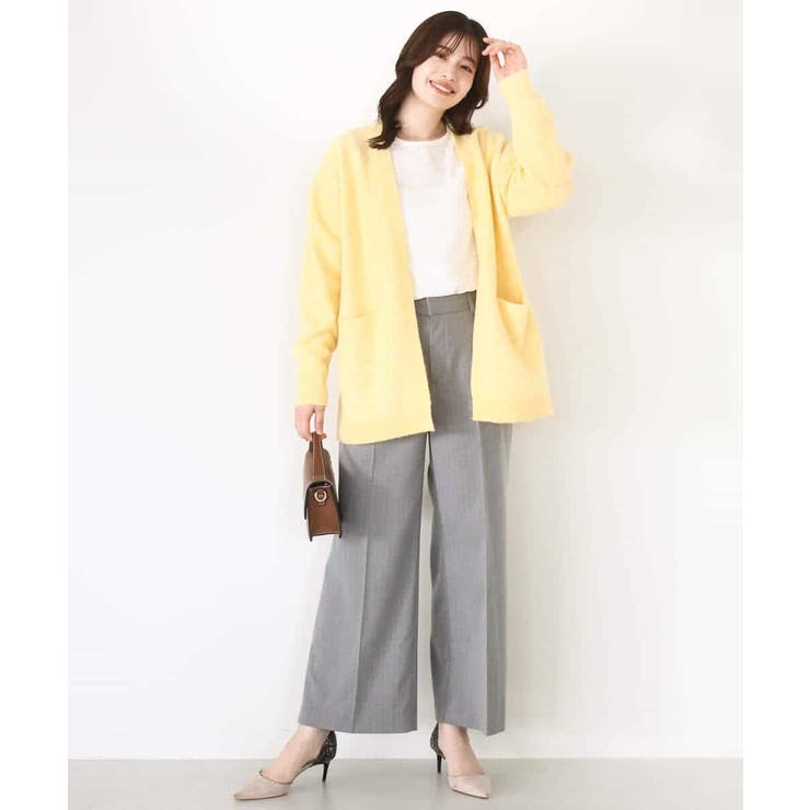 シャーリングデザインレースカットソー/洗える/WEB限定サイズあり | OFUON | 詳細画像15 