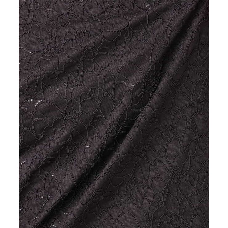 シャーリングデザインレースカットソー/洗える/WEB限定サイズあり | OFUON | 詳細画像4 