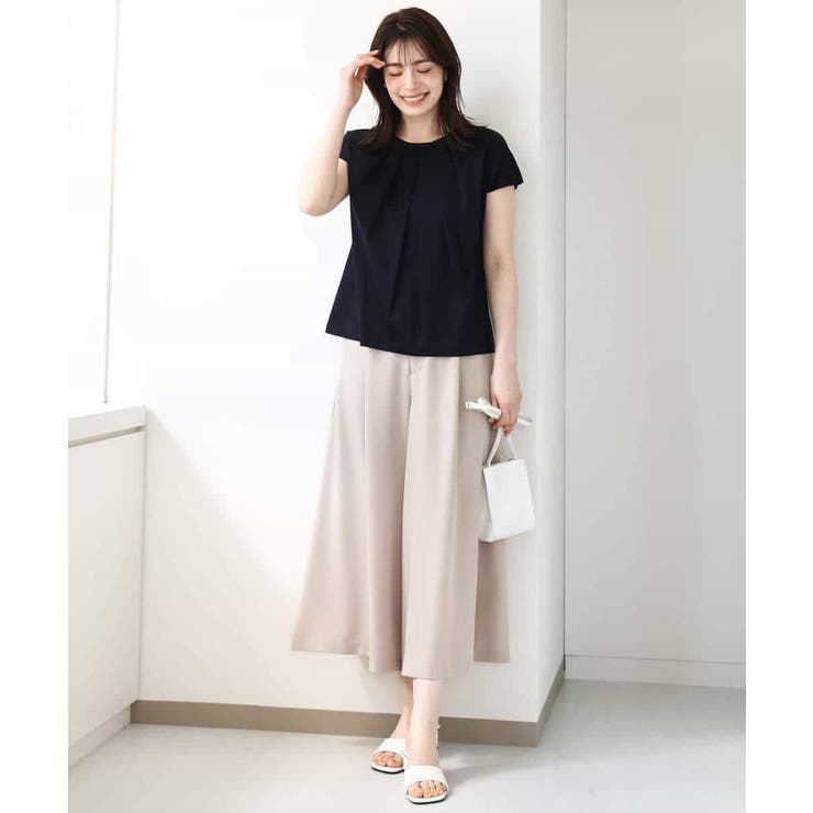 コットン天竺カットソー/洗える/WEB限定サイズあり | OFUON | 詳細画像14 