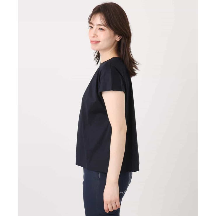 コットン天竺カットソー/洗える/WEB限定サイズあり | OFUON | 詳細画像21 