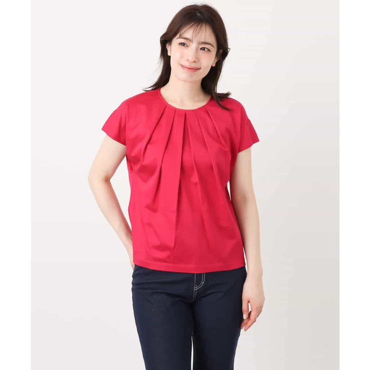 コットン天竺カットソー/洗える/WEB限定サイズあり | OFUON | 詳細画像29 