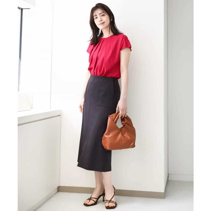 コットン天竺カットソー/洗える/WEB限定サイズあり | OFUON | 詳細画像5 