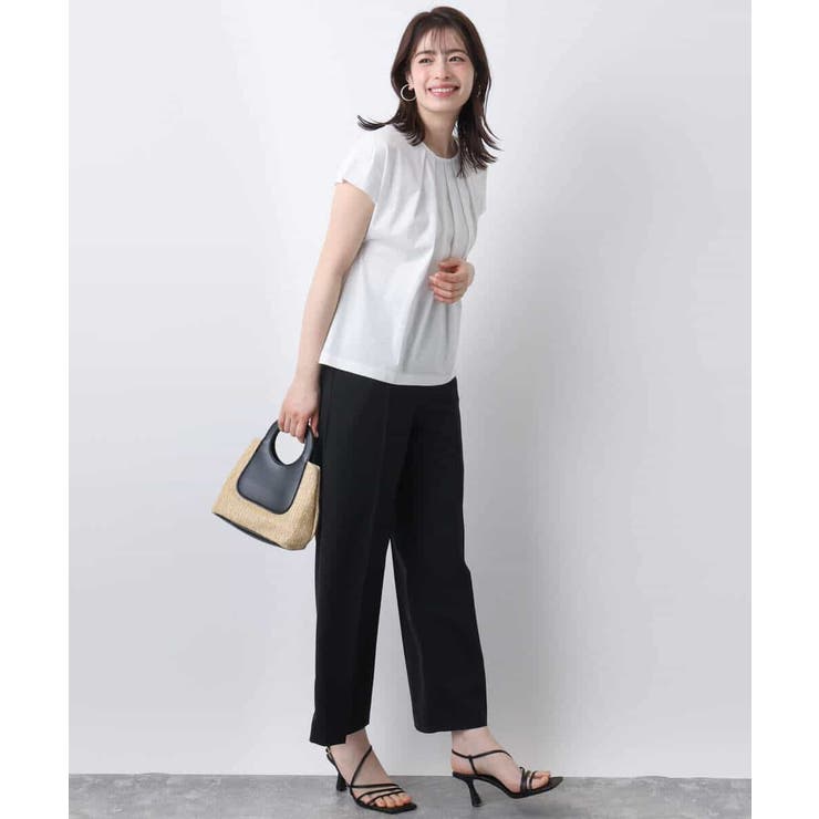 コットン天竺カットソー/洗える/WEB限定サイズあり | OFUON | 詳細画像7 