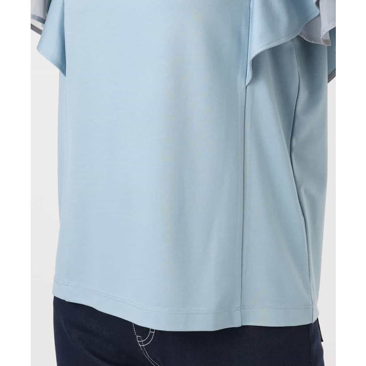 ティアードフリルスリーブカットソー UVカット 接触冷感 | OFUON | 詳細画像19 