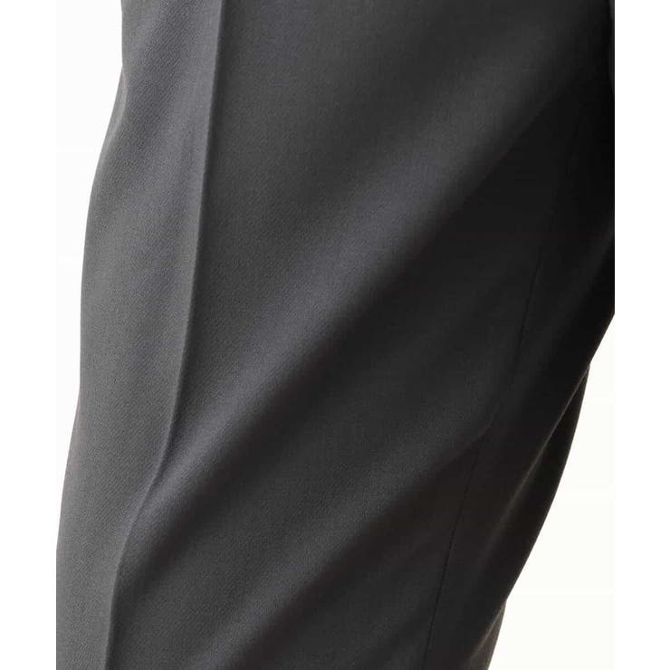 [名品シリーズ]ストレッチテーパードパンツ（ストライプ・無地） | OFUON | 詳細画像30 