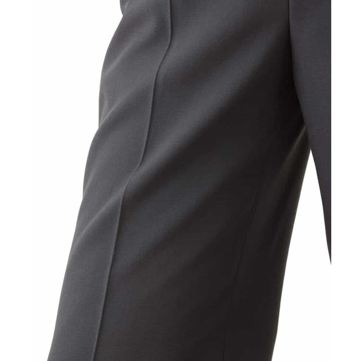 [名品シリーズ]ストレッチワイドパンツ（ストライプ・無地） | OFUON | 詳細画像4 