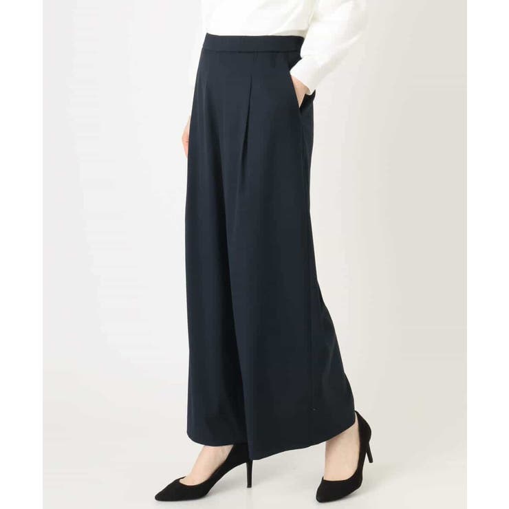 ストレッチワイドストレートパンツ/洗える | OFUON | 詳細画像37 