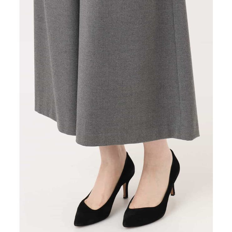 TRソフトストレッチ裏起毛ガウチョパンツ/洗える | OFUON | 詳細画像20 