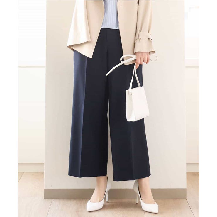 [名品シリーズ]ストレッチワイドパンツ/WEB限定サイズあり/洗える | OFUON | 詳細画像27 