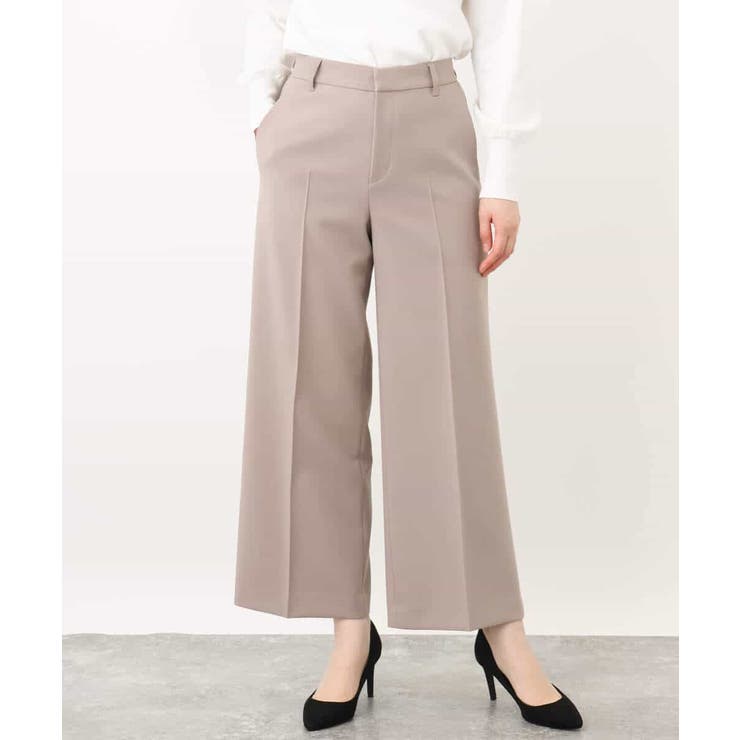 [名品シリーズ]ストレッチワイドパンツ/WEB限定サイズあり/洗える | OFUON | 詳細画像55 